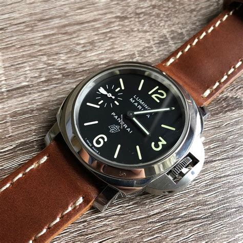 panerai 1005 开箱|<開箱>沛納海Pam005~~簡單又不專業開箱 .